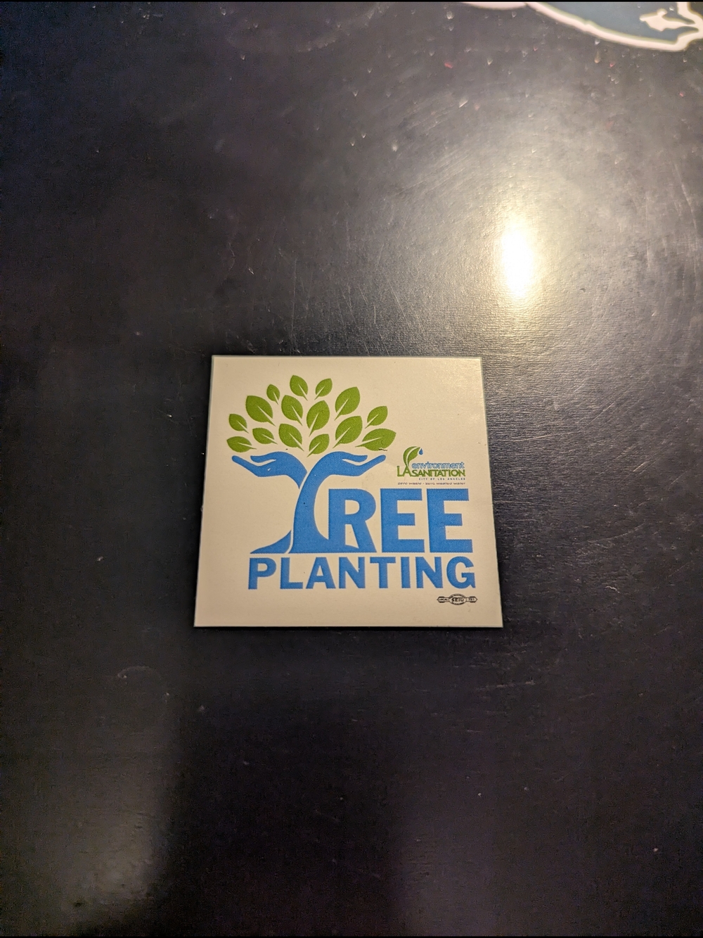 LA Sanitation LASAN Tree Planting Logo Sticker
